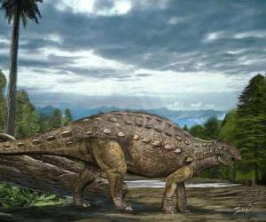 yapboz Zhejiangosaurus yaklaşık 100-94 milyon yıl önce yaşamış